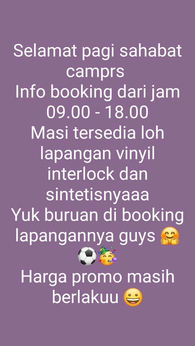 Futsal Camp Ciputat (@campfutsal) on Twitter photo 