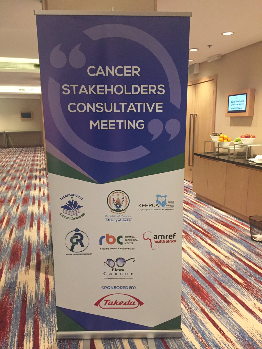 FellowMarielle's tweet photo. Attending the cancer stakeholders consultative meeting in Kigali today. Looking forward to a constructive meeting with stakeholders from Kenya and Rwanda as well as @jujumu72 and @wangnan  #rtcfellows https://t.co/XUZ2vkG0JD