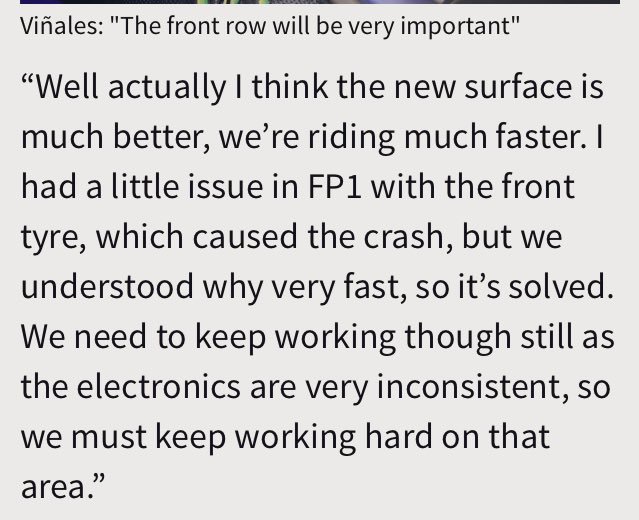 IndiaMotogp's tweet photo. Look what @mvkoficial12 said about track rebuild. https://t.co/h3eQUJ0JUa