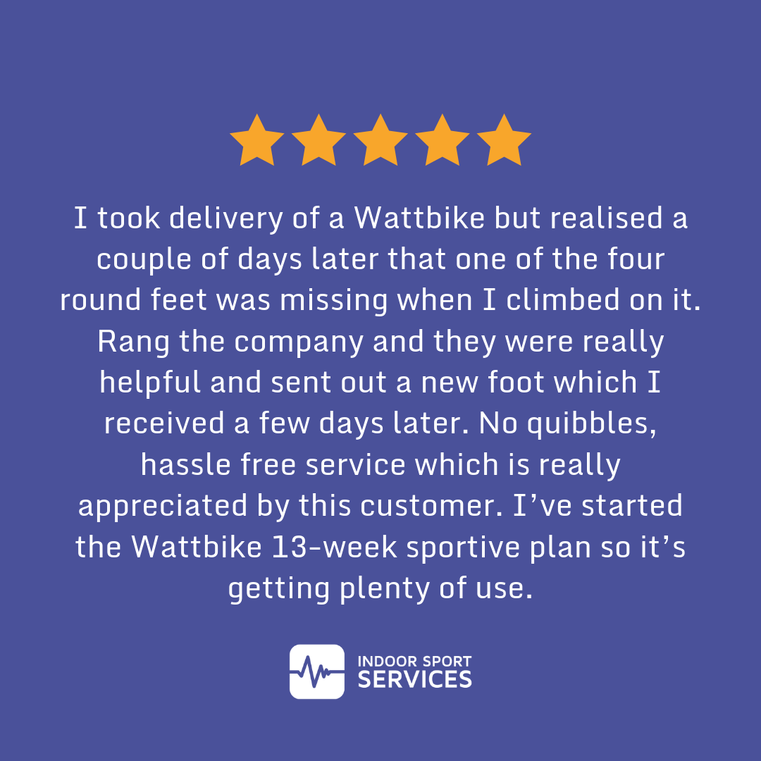 The reviews are in!  💫

Read more: indoorsportservices.co.uk/reviews