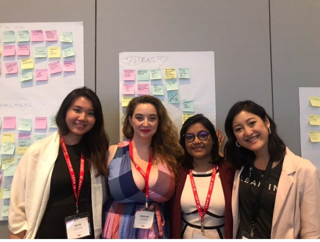 LeanInSustain's tweet photo. We are super pumped n excited to share that our Founder n President @Payel_Mitra1 is at present attending #2019LeanInConference in #PaloAlto with our global #LeanInSisters across the globe 🌎 
Kudos n more power to our Sisters around the world 🌎 🙌❤️💪
#UnapologeticallyAwesome https://t.co/jUH4xCjR2D