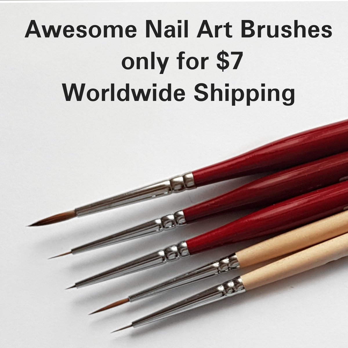 BNailMaster's tweet image. New Online Course 😍 Hand Painted nail art with gel polishes 😍 Best brushes ever 😍 bnailmaster.com