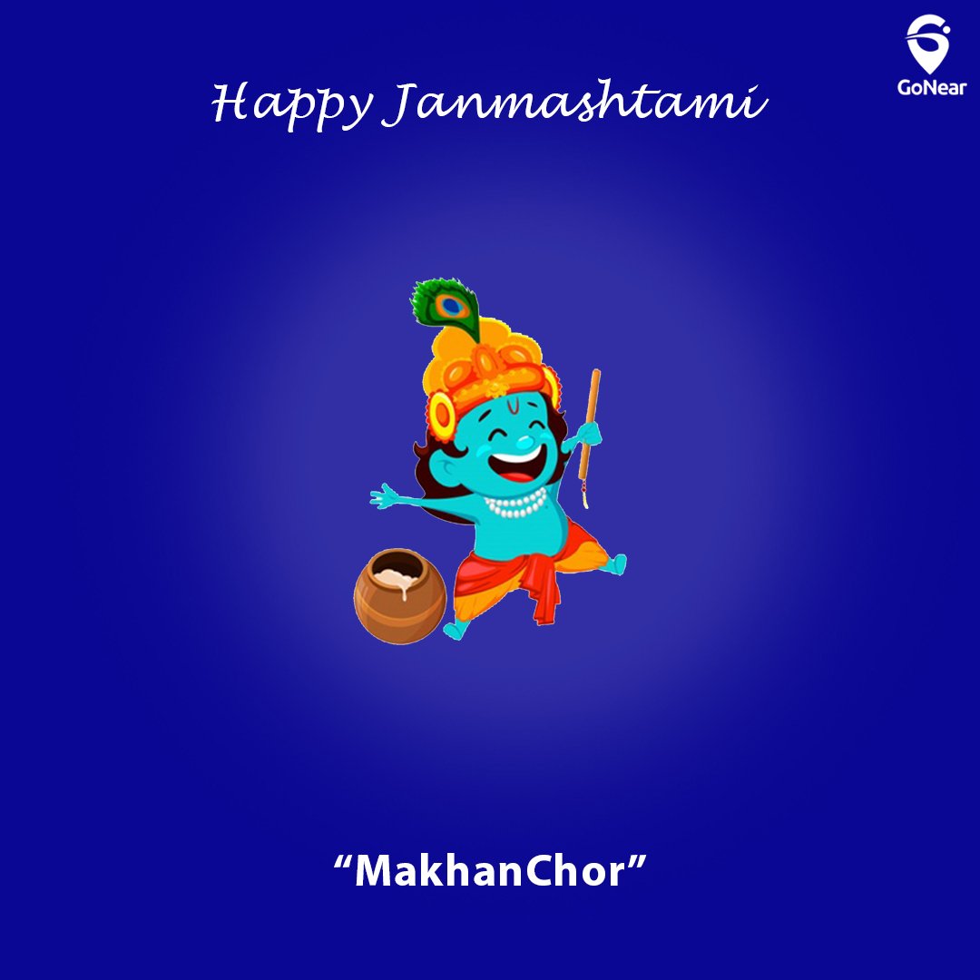 gonearapp's tweet photo. May Lord Krishna's blessings bring you happiness,health and good fortune.
#gonearapp #janmashtami2019  #LordKrishna  #blessings  #happiness #health  #joy #doctors https://t.co/JZ5QOvr5om