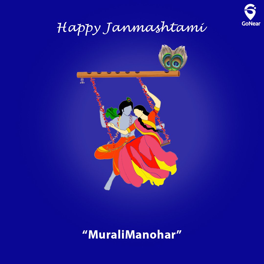 gonearapp's tweet photo. May Lord Krishna's blessings bring you happiness,health and good fortune.
#gonearapp #janmashtami2019  #LordKrishna  #blessings  #happiness #health  #joy #doctors https://t.co/JZ5QOvr5om