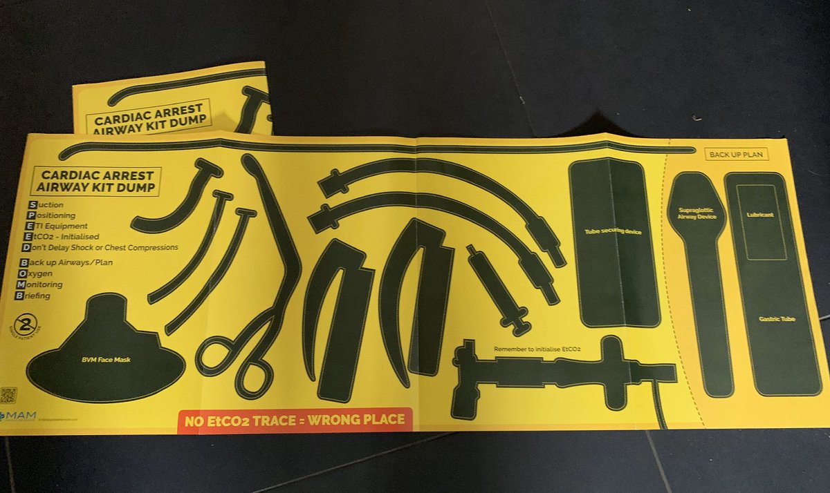 medicalaidememo's tweet photo. Did you know we use recycled inks and paper for our #kit #dumpsheets ? They fold to A4 to fit on your clipboard too! #airway #kitdump sheet Silhouette for essential airway, #laryngoscopy, #supraglotic airway and #endotracheal #intubation
#SPEEDBOMB mnemonics https://t.co/t1zv9euOZ1