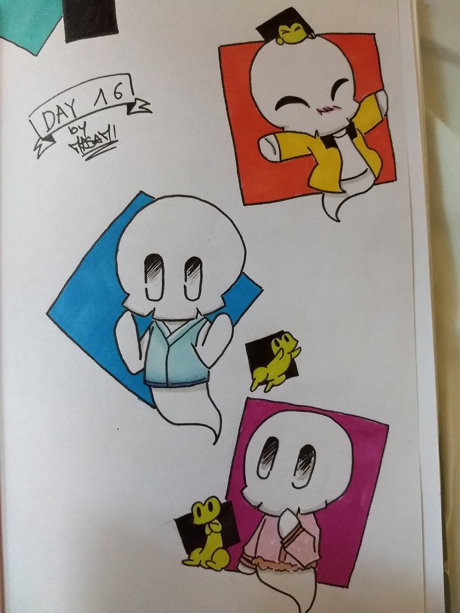 MasamiExe's tweet photo. @dazystuff Au cas où, voici Shishi💀et Izaya🐸. Bonne chance à toi 😊💐 https://t.co/cs0wow57be
