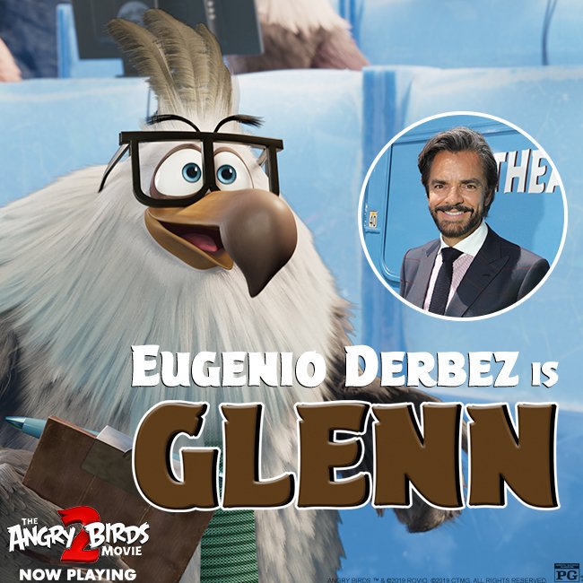 The Angry Birds Movie 2 He S The Brains And Chief Scientist Of Eagle Island Eugenioderbez Is Glenn Angrybirdsmovie2 Now Playing T Co Dmuimn1rfx The Angry Birds Movie 2 He S The Brains And Chief Scientist Of Eagle Island Eugenioderbez Is Glenn Angrybirdsmovie2 Now Playing T Co Dmuimn1rfx