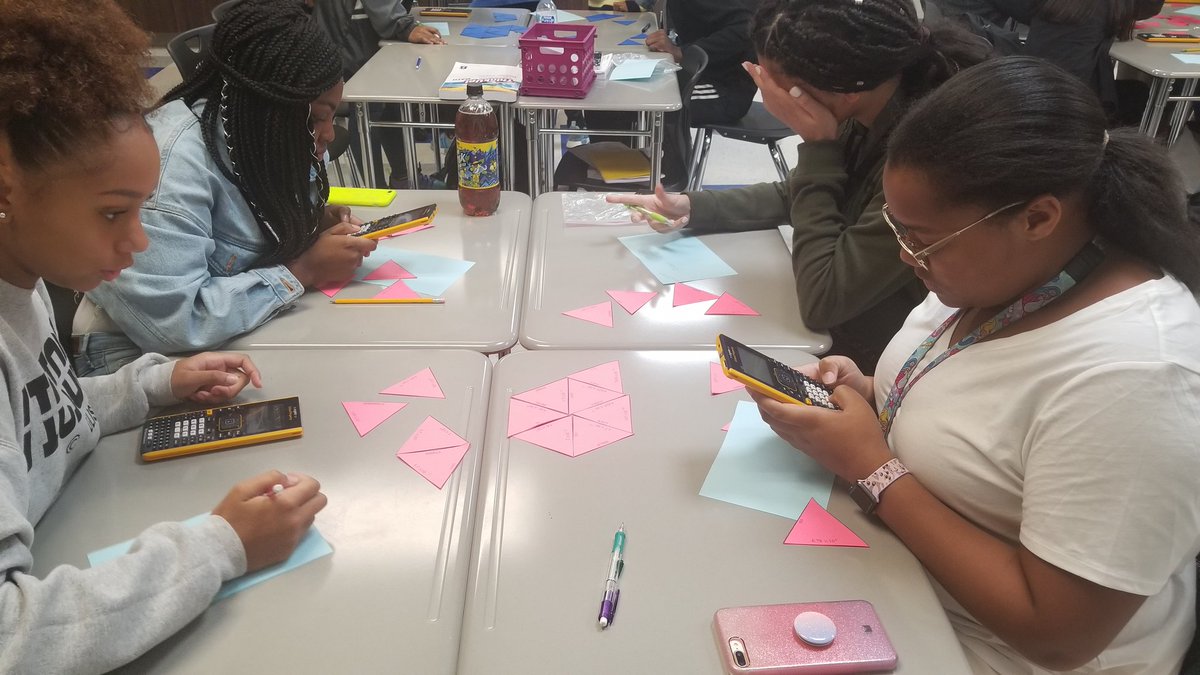 ShuntelGray's tweet photo. Scientific notation puzzles in the making. https://t.co/xz7XlTH5DY