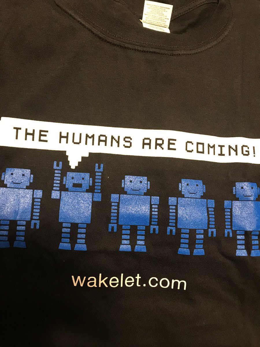 kimwilson210's tweet photo. Received Wakelet T-shirts today to give away at our upcoming county presentation! Thank You!  Wakelet Rocks! #E3innovators #24strong #WakeletWave https://t.co/NiqOHDFtEW