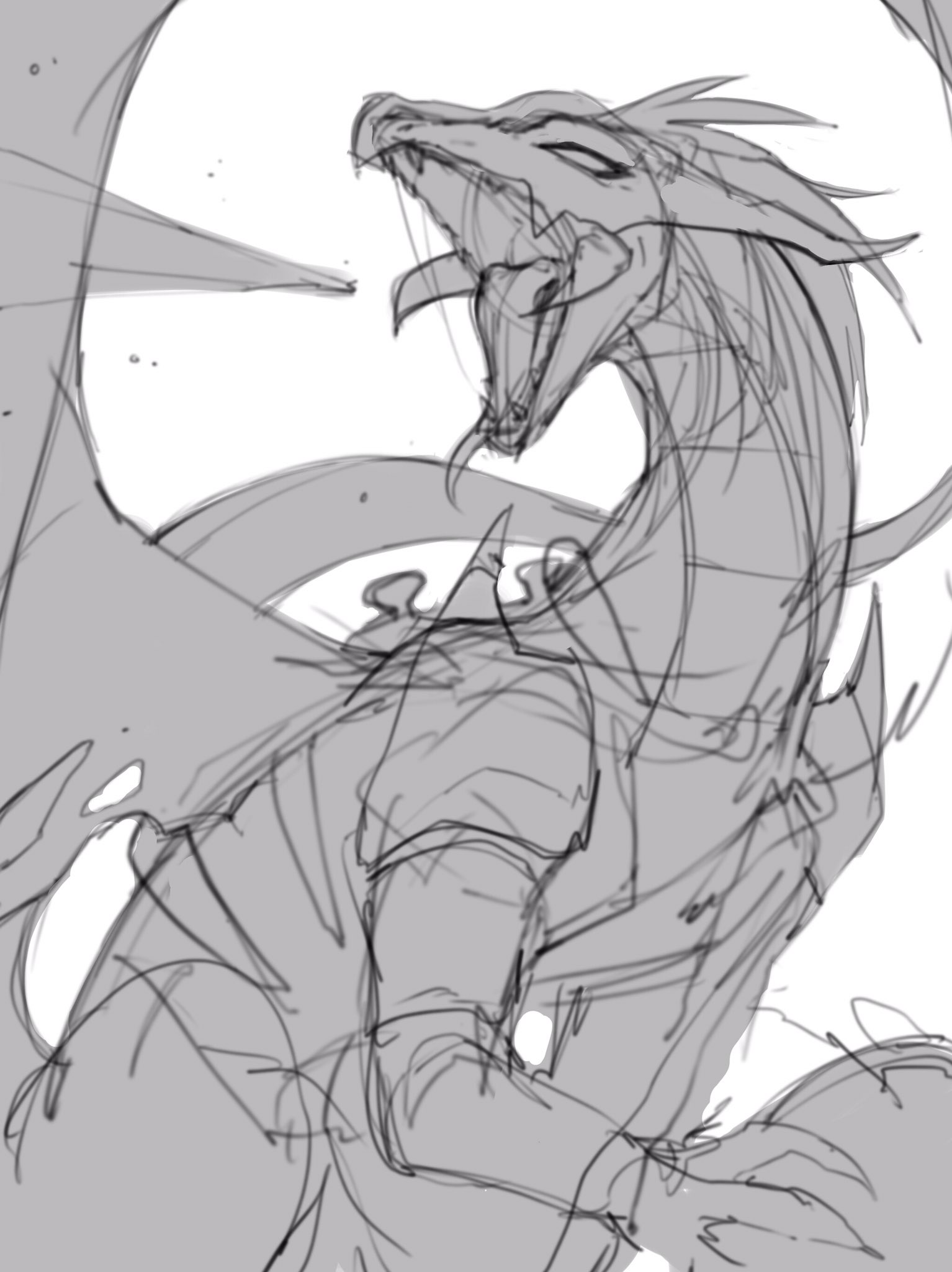 Top 73+ anime dragon drawing best