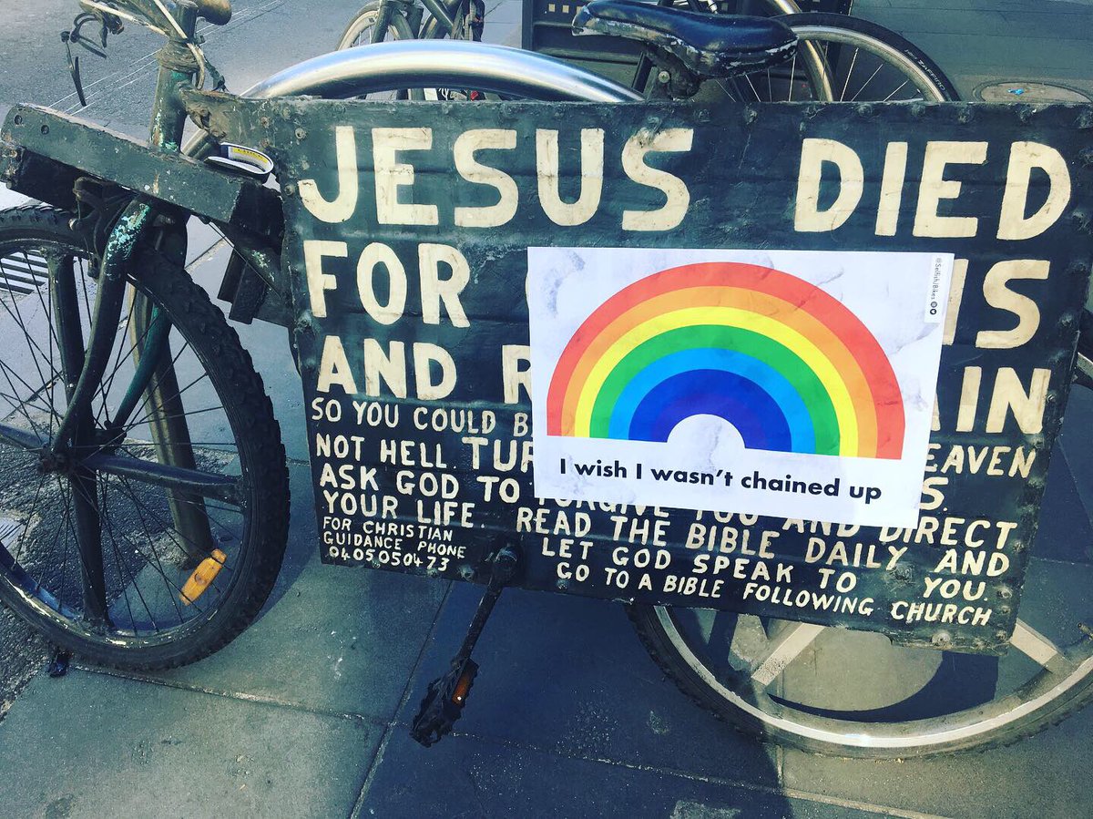 Selfish Jesus Bikes tweet media