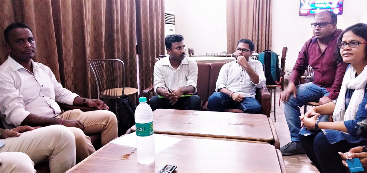 BcjdJnu's tweet photo. Healthy Interaction cum Discussion with the Honorable Minister, Shri Tusharkanti Behera, Electronics &amp; Information Technology And Sports &amp; Youth Affairs on Odisha's Development in all Sectors @ JNU, New Delhi. https://t.co/11TP0alD0D