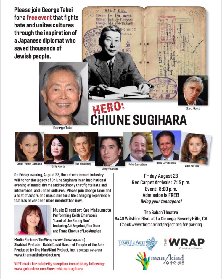 What an inspiring evening helping to fight hate and unite cultures. Thank you <a href="/GeorgeTakei/">George Takei</a> for bringing all of us together! #SAGAFTRA <a href="/TheWrap/">TheWrap</a> <a href="/sharonwaxman/">Sharon Waxman (follow me on Threads @sharonwaxman</a>