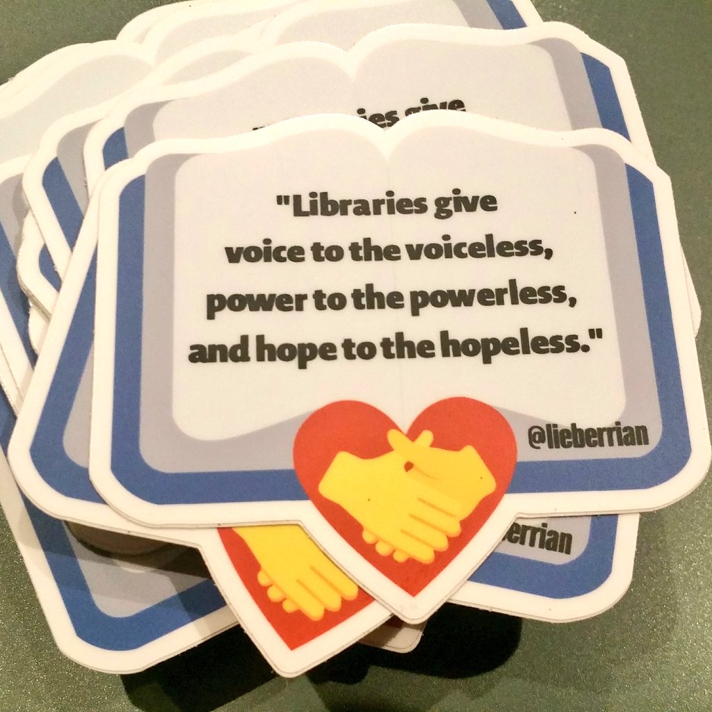 New laptop stickers just arrived, designed with <a href="/canva/">Canva</a> and printed by <a href="/stickermule/">Sticker Mule</a>.

#HackingSchoolLibraries #tlchat #libraries #librarylife #library #Read #books <a href="/Scholastic/">Scholastic</a> <a href="/MackinLibrary/">Mackin Educational Resources</a> <a href="/demco/">Demco</a> @FollettLearning #futurereadylibs <a href="/aasl/">AASL</a> <a href="/yalsa/">YALSA</a> <a href="/sljournal/">SchoolLibraryJournal</a> <a href="/LibraryJournal/">Library Journal</a>