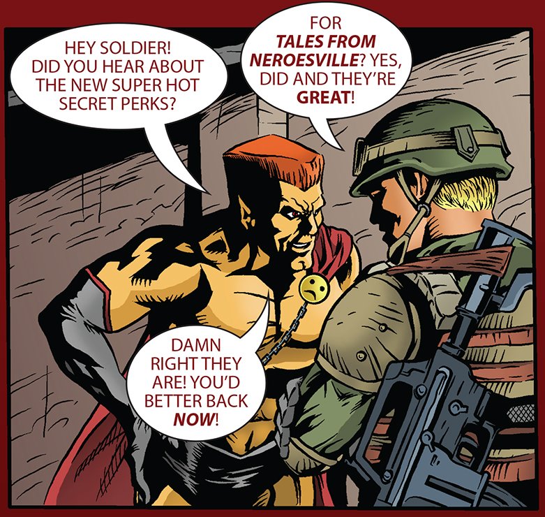 KSSComics's tweet photo. How do you make "The Best Comics Deal On IndieGoGo" even better? Red hot SECRET PERKS!
JUST THE COMICS: https://t.co/1EFSRT0BPA 
COMICS = PRINT: https://t.co/KtPm5Sj4rM 
Very limited quantities. Get 'em while they're hot!
#comicbooks #indiecomics #makecomicsgreatagain #comicsgate https://t.co/OUyE7G63NZ