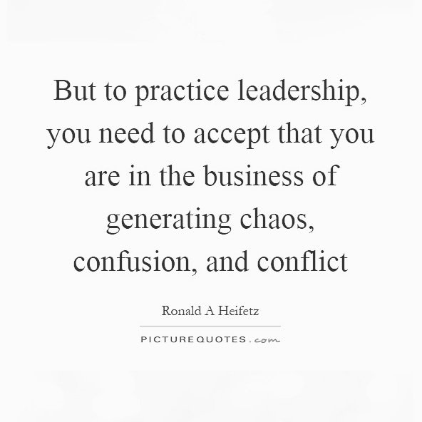 Comfort the afflicted and afflict the comfortable.

#LearningIsEverywhere #RonaldHeifetz #trainingneverstops #MondoManila