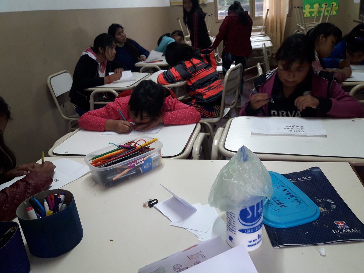 Jesusig94's tweet photo. @CAI_Salta2019 cai16 Tartagal
#Talleres donde cada herramienta te permite explorar tu capacidad creadora. #ArtesVisualesATR
Todos los Sábado #Junto a Niños y Adolescentes
@artydance23
@fguillesaavedra
@patriciapinasco @FerSiarezEa @romyalancay @Alfaro11Mariel @lescano_marite https://t.co/RQzYVo3vn7