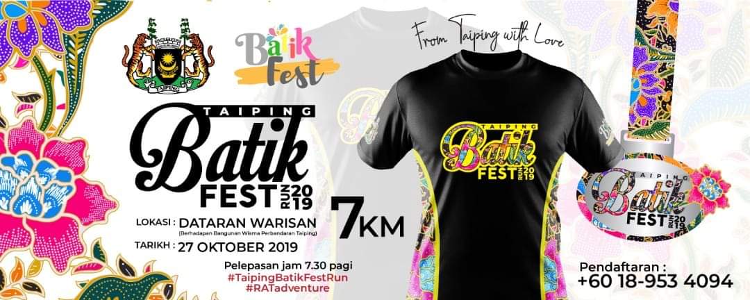 BatikFest_'s tweet photo. YB Datuk @MKetapi ,
Please support event kami juga. 
Promote Batik Malaysia ke segenap lapisan masyarakat selajn bawa pelancong dalam dan luar negara ke Taiping Bandar Warisan.

#BatikFestTaiping
#BatikFest https://t.co/GzsySgDtWi