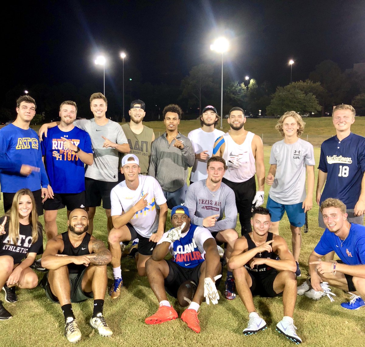 7v7 Champions 🏆 

Huge thanks to <a href="/COshsu/">Campus Outreach SHSU</a> for having us in the tournament!
#rushato #shsu23