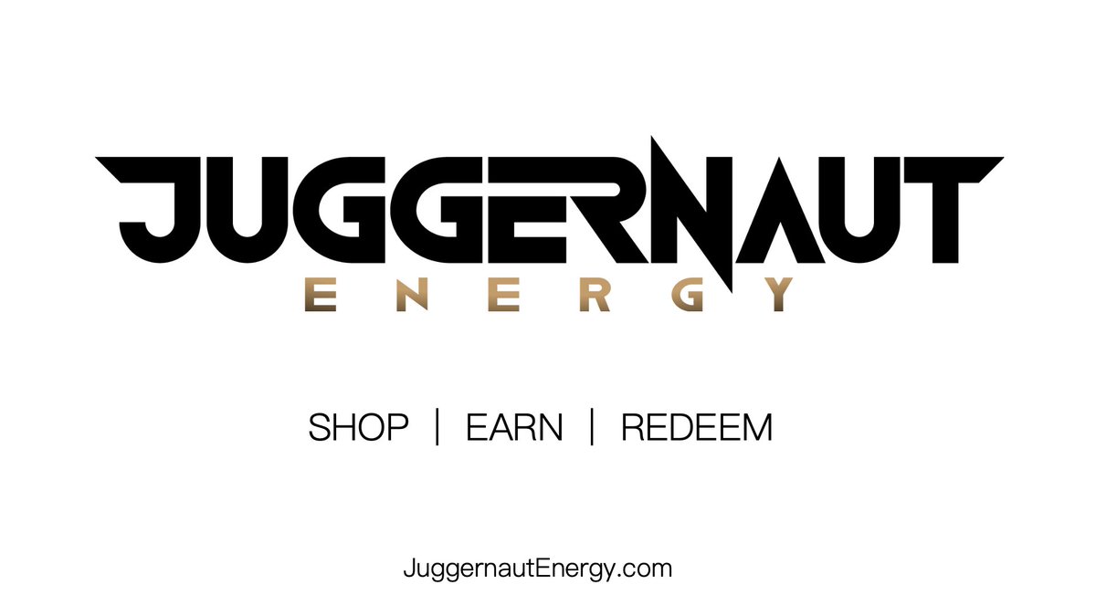 Don't forget about our Rewards Program! 🏆

Shop. Earn. Redeem. 

It's just that easy. 👊🏼

🌐: JuggernautEnergy.com
