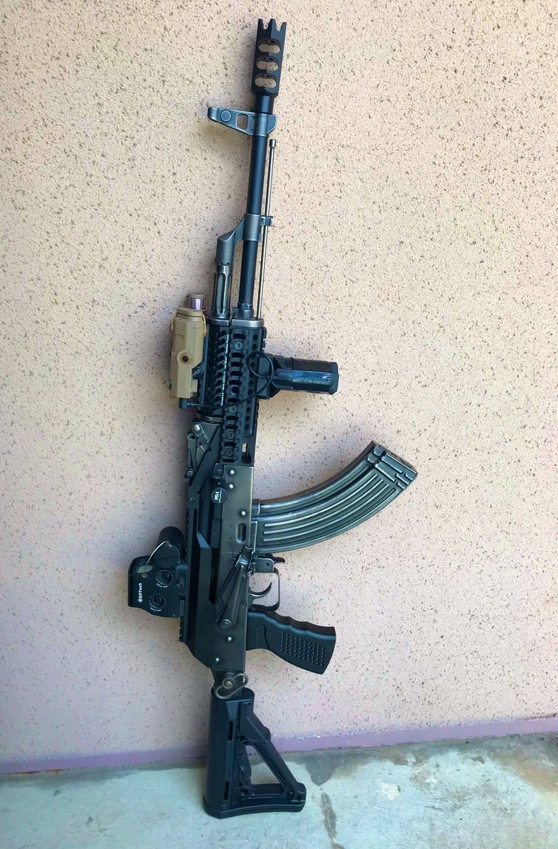 東京マルイ AKM zenitカスタム GHK AKM Zenit外装カスタム - YouTube