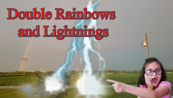 Heathersfunwrld's tweet photo. We saw double rainbows during a thunderstorm
link to the video:    https://t.co/7KroMrawgE

#doublerainbows  #doublerainbowsandlightnings  #thunderstormwatching  #stormyweather #Weather #weatherwatching  #rainbow  #lighttravelsfasterthansound

https://t.co/7KroMrawgE https://t.co/PUCVvBjJeK