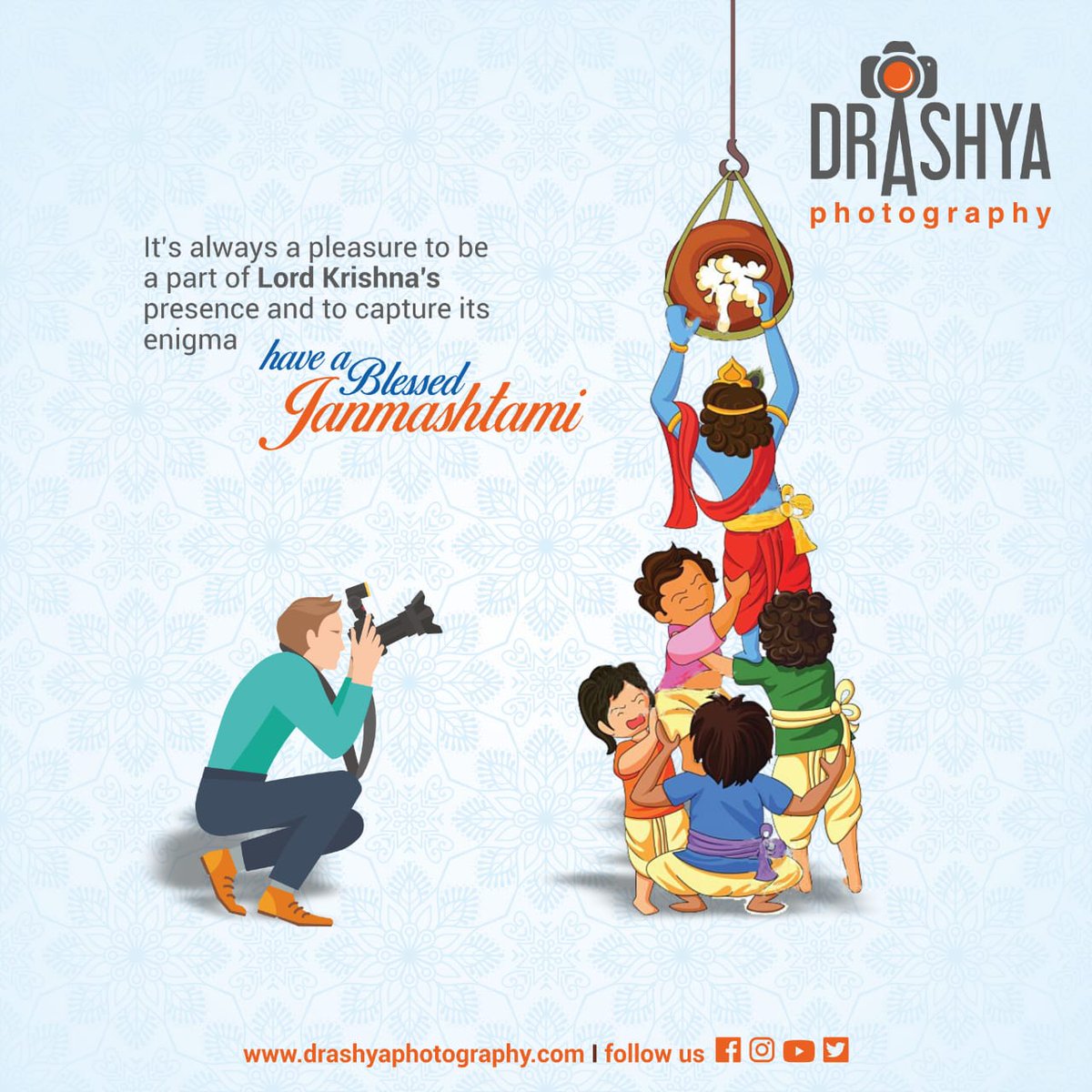 DrashyaPhoto's tweet photo. It was on this auspicious day that Lord Krishna was born to fight against inhumanity and save human kind. Let us reinforce our faith in God today. Happy Janamashtami! https://t.co/9zh2wHVXG8