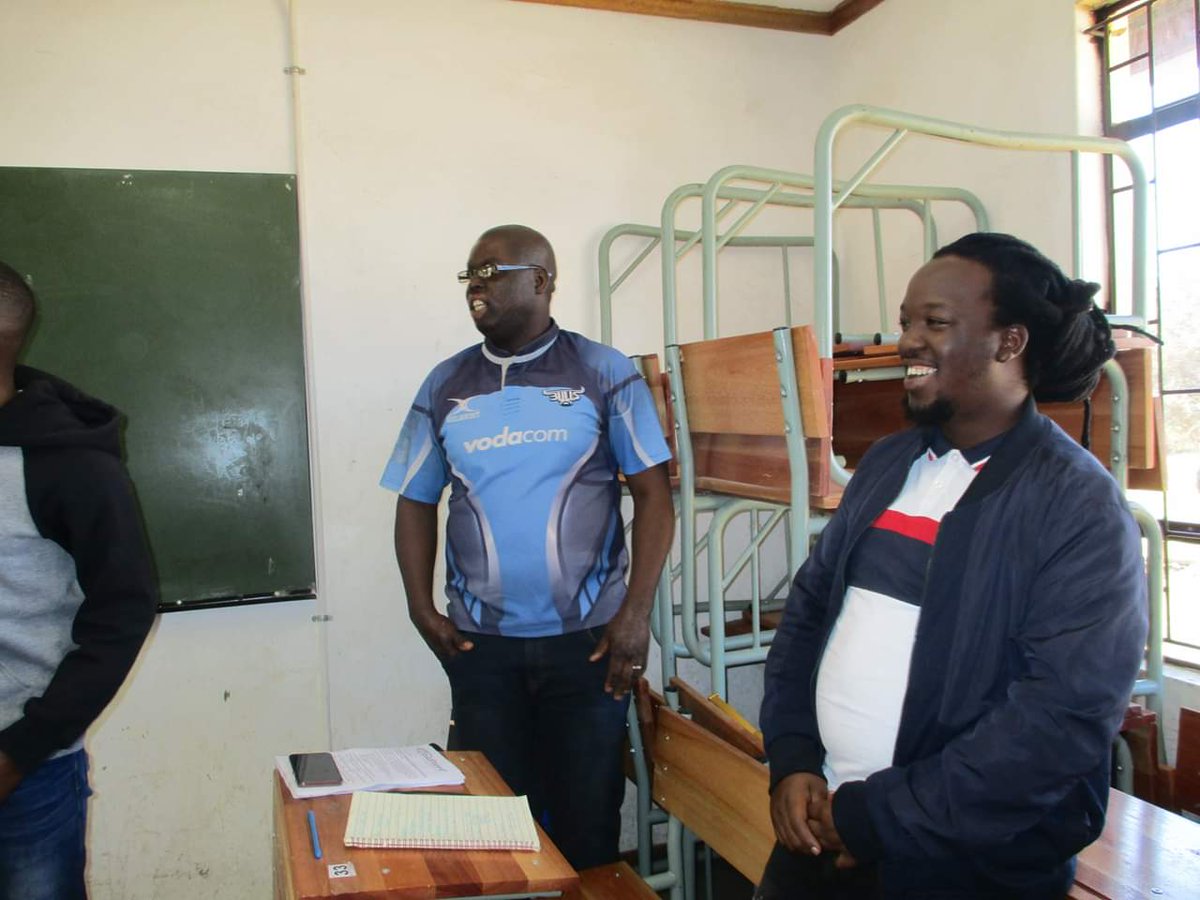 Teasterlprogram's tweet image. Listen to our Rural Schools Adoption Master, Mr Johannes Mafalo AKA Kolobe on Thobela FM, from 08:05 - 08:30. Topic: Importance of handwork.

TeaSterl Projects' multi-skilled members on the move.