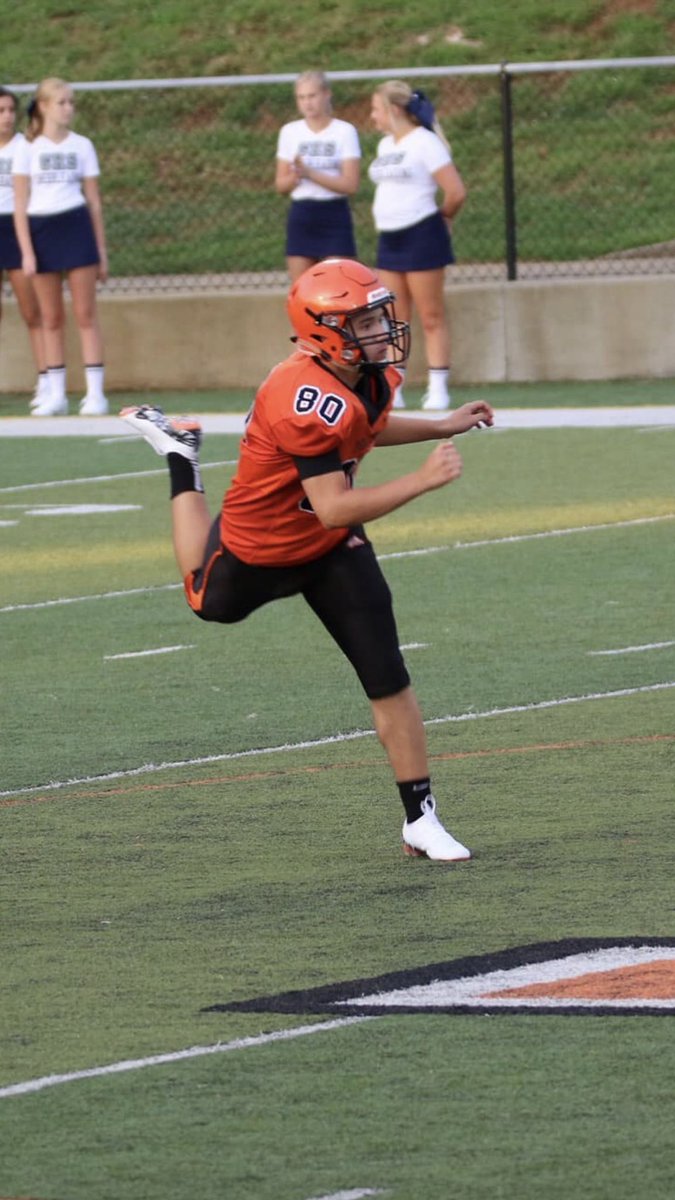 BobbiRae82's tweet image. On to the next.. @BraxtonSammons 
#beatIronton #kickoff #touchback 
#TheBurg #PirateFootball 🏴‍☠️