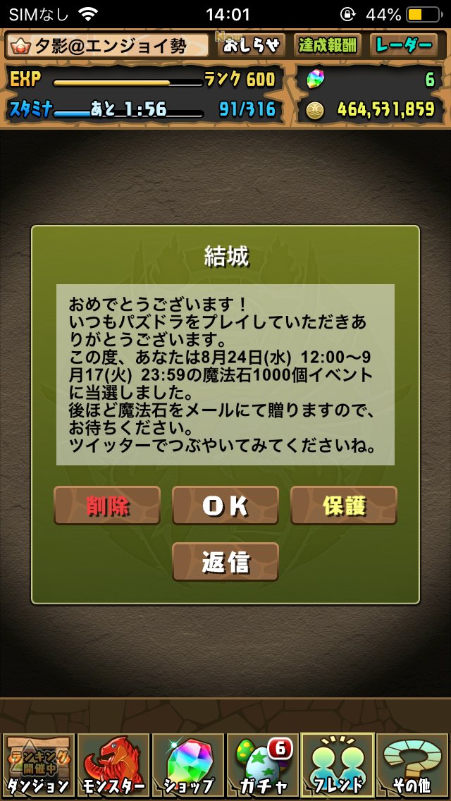 パズドラ魔法石