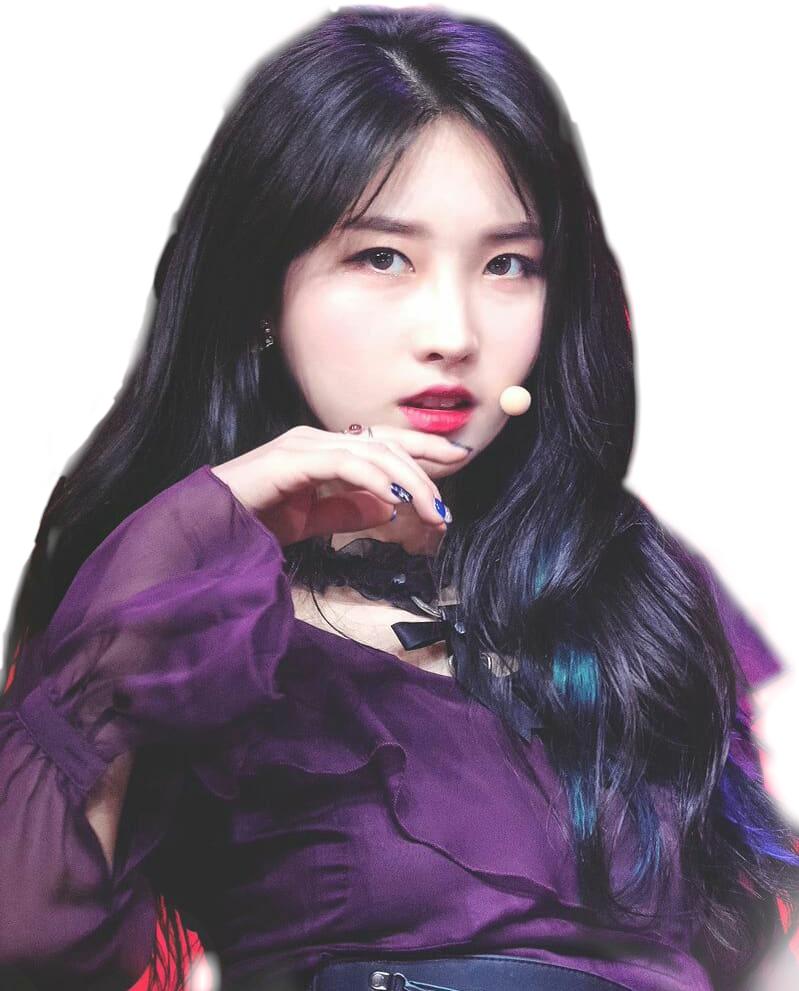 58. Everglow Sihyeon chose Red Velvet Joy as a senior idol that she wants to be friends with