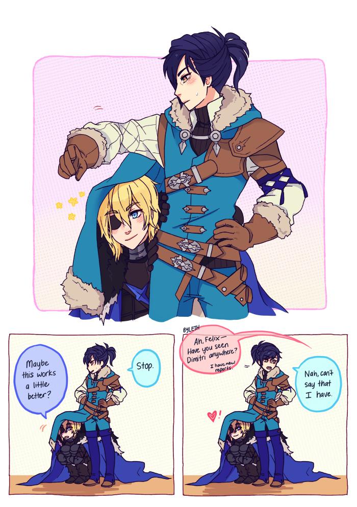 obligatory cape-sharing with a solid attempt from dimitri 