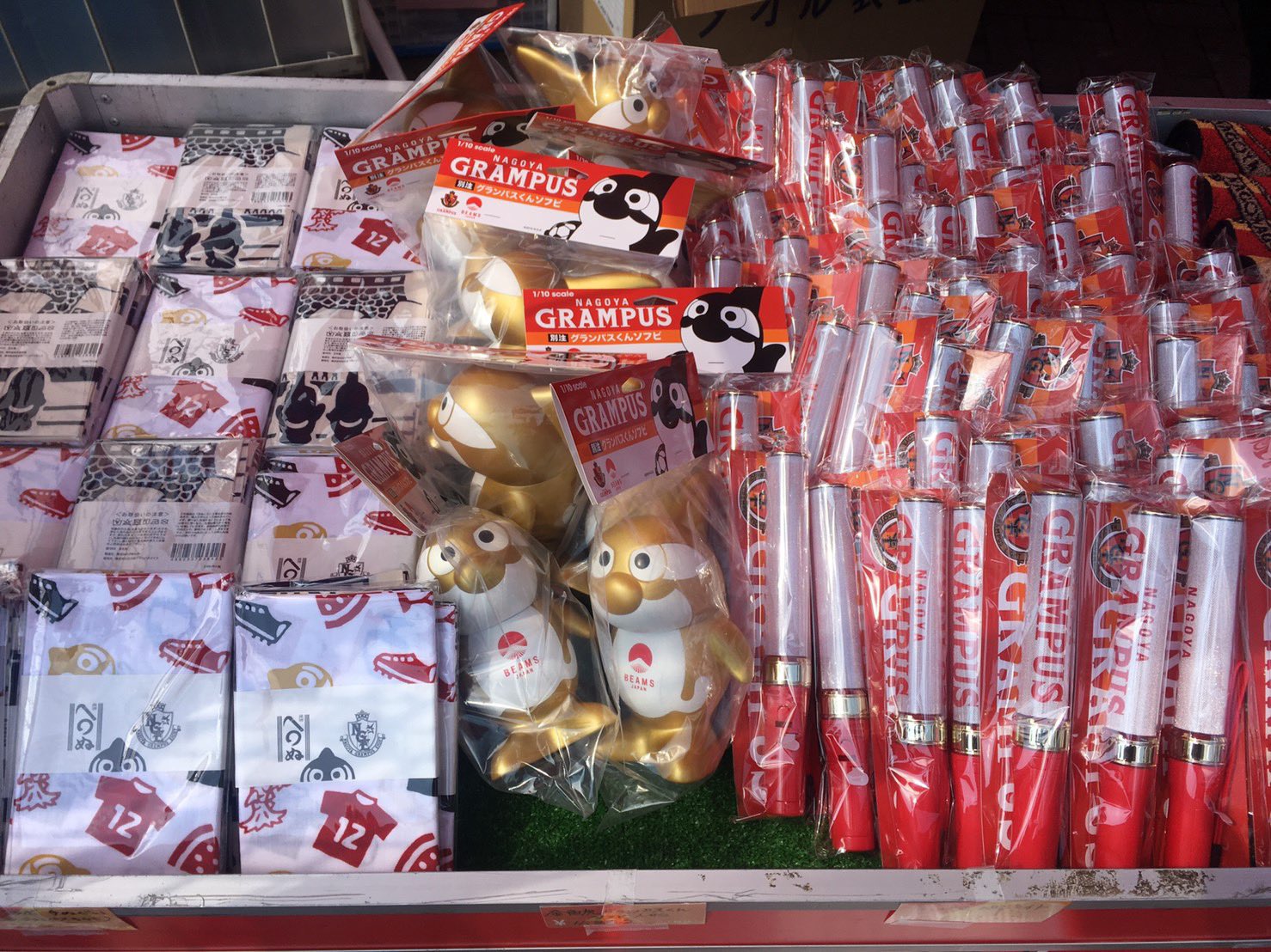 グランパス ソフビ 1/10scale ビームス コラボ BEAMS JAPAN、「大