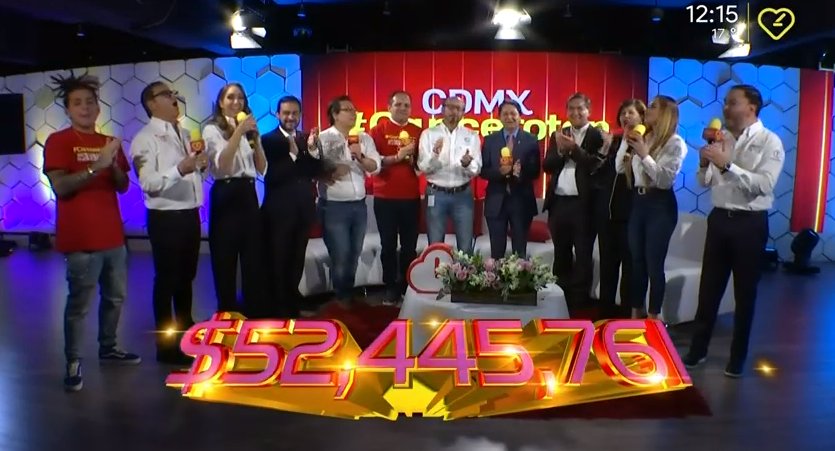verisimorocha's tweet photo. #Canceroton
#CDMX 2019 alcanzó la cifra de
52 millones 445 mil 761 pesos
para la atención de 2005 pacientes.
Gracias por su generosidad.
Nuestras felicitaciones desde Telediario Durango.
#TelediarioEnEl6
#SomosTelediario
¡Juntos lo hicimos! https://t.co/PoSeS63jkV
