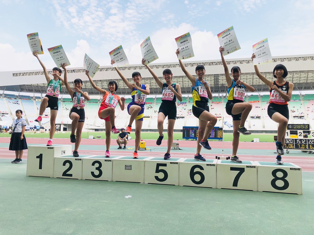 中陸ファンon Twitter 葛美中 和田桃李選手が1m66で2位入賞 Twitter