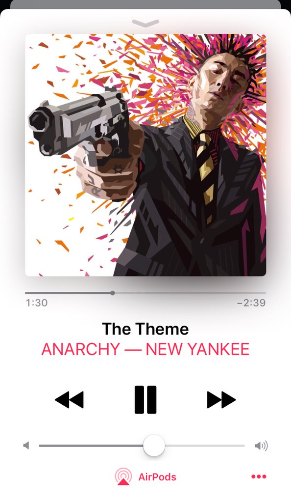 RIKO_K_826's tweet image. #NowPlaying 👈🎧💕
#ANARCHY
#TheTheme
#大事な日は絶対この曲から始まる
#ぶんぶん
#楽しまなきゃ意味ない 

楽しむぞー😆