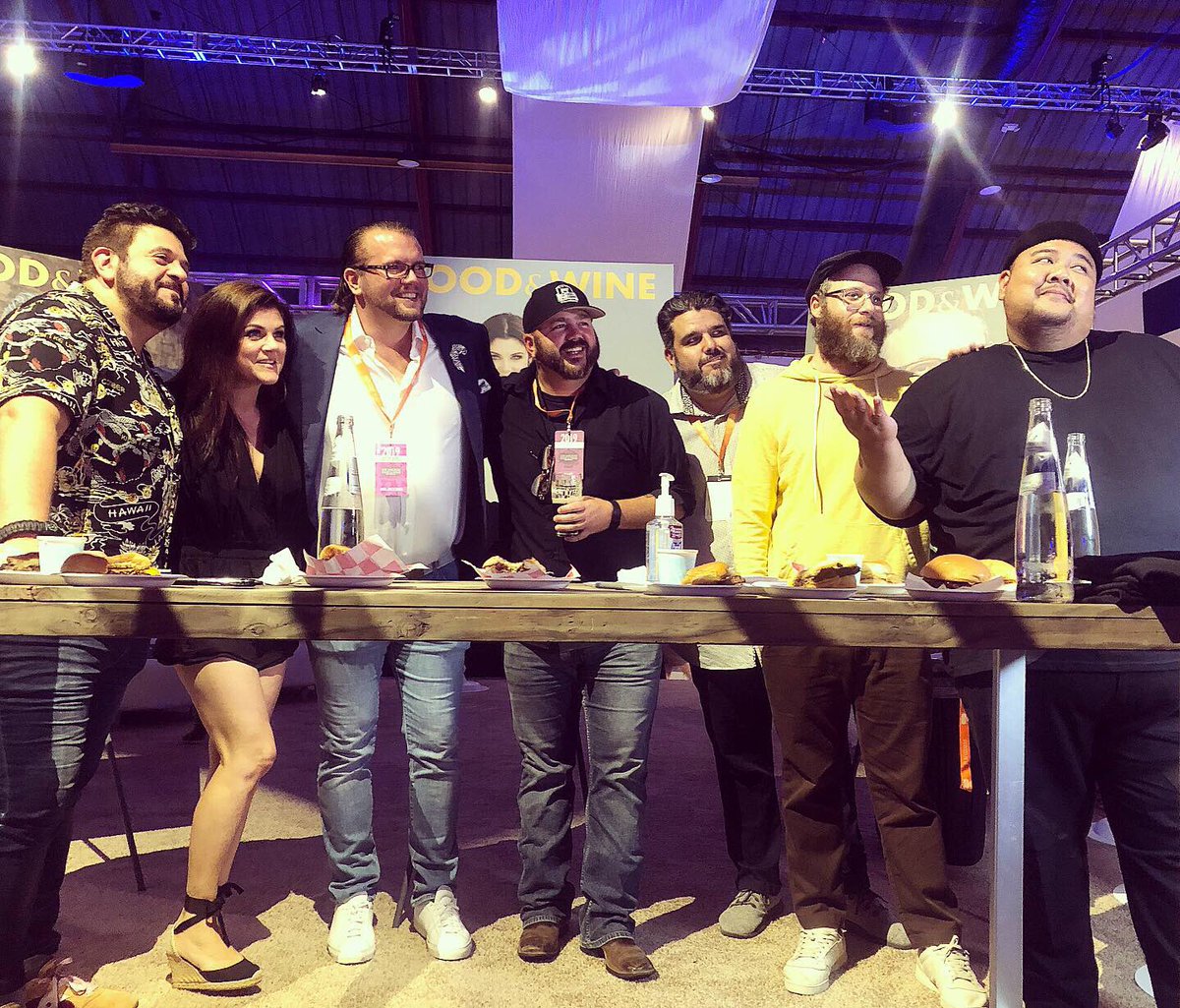 An epic burger throw down calls for an epic panel of judges. #lafoodwine