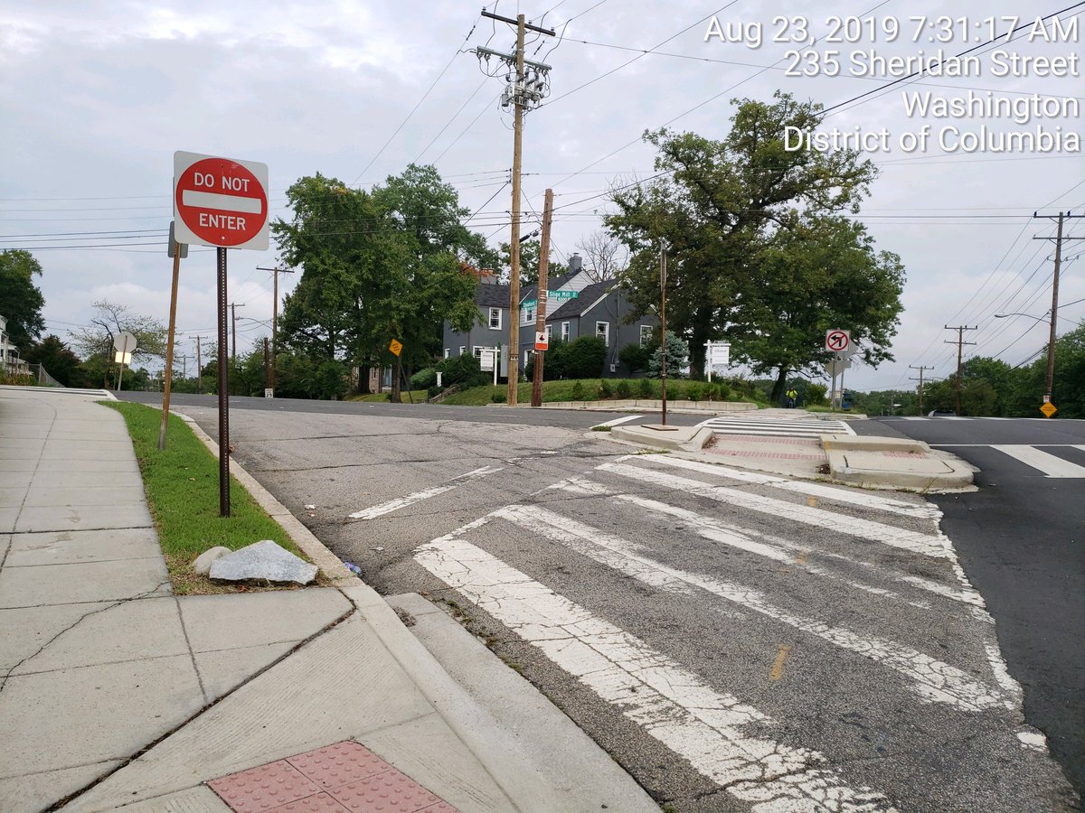 LCAGDC's tweet photo. 2️⃣ post*Dire need of #Help 🆘 👉 Need a 2nd ⛔ 2 replace the missing 2nd #DoNotEnter sign on North side & #Sheridan St NE.. Not #Shepherd St NE at #EasternAve NE & #SligoMillRoadNE @DDOTDC @311DCgov @CMBrandonTodd @keyharris @SafeDC @DCMOCRS @johnson4b06 @maustermuhle @LRCADC https://t.co/wswaOHbrPD