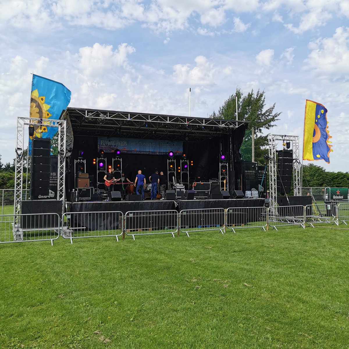 TPFFest's tweet photo. Due to numerous last minute requests for tickets, we have brought in a mobile ticket office located at the gates of Clane GAA. Gates open 1.30pm and first act at 2pm!
#PlayingFieldsFest https://t.co/RnspkUQhXb