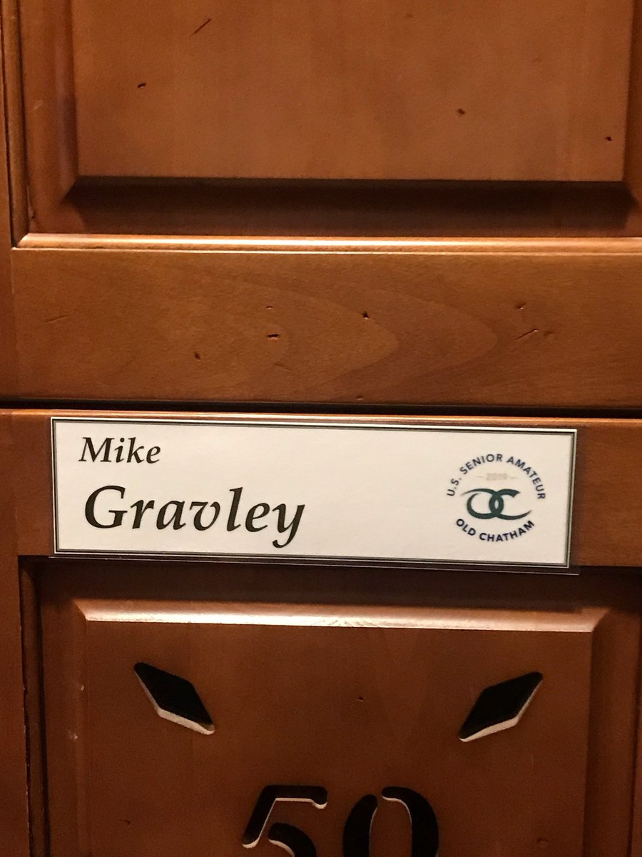 UpstateGolfClub's tweet image. Good luck to Mike Gravley today - as he tees of in the US Senior Amateur at Old Chatham in Durham, NC! #GoMike