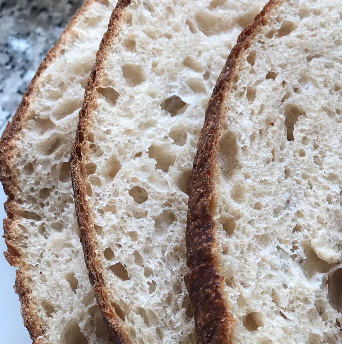 carrs_flour's tweet photo. Look at the crumb on these - a beautiful bake from @dedhambread made with #CarrsFlour 😍 What are you baking this Bank Holiday? #GettingTheBestOutOfWheat https://t.co/l8SwbKKVnh