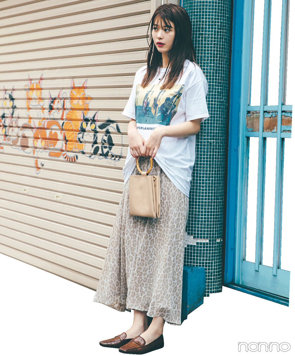 트위터의 遊家修 님 馬場ふみかはｔシャツ レオパ柄スカートで秋にシフト 毎日コーデ T Co T2zvy5jn8f Nonno Staff より 馬場ふみか 女神 超絶綺麗だし美人 天使だ 天女が下界に降りて来る 夏美人 夏の癒し 夏コーデ 毎日 コーデ ノンノ Nonno