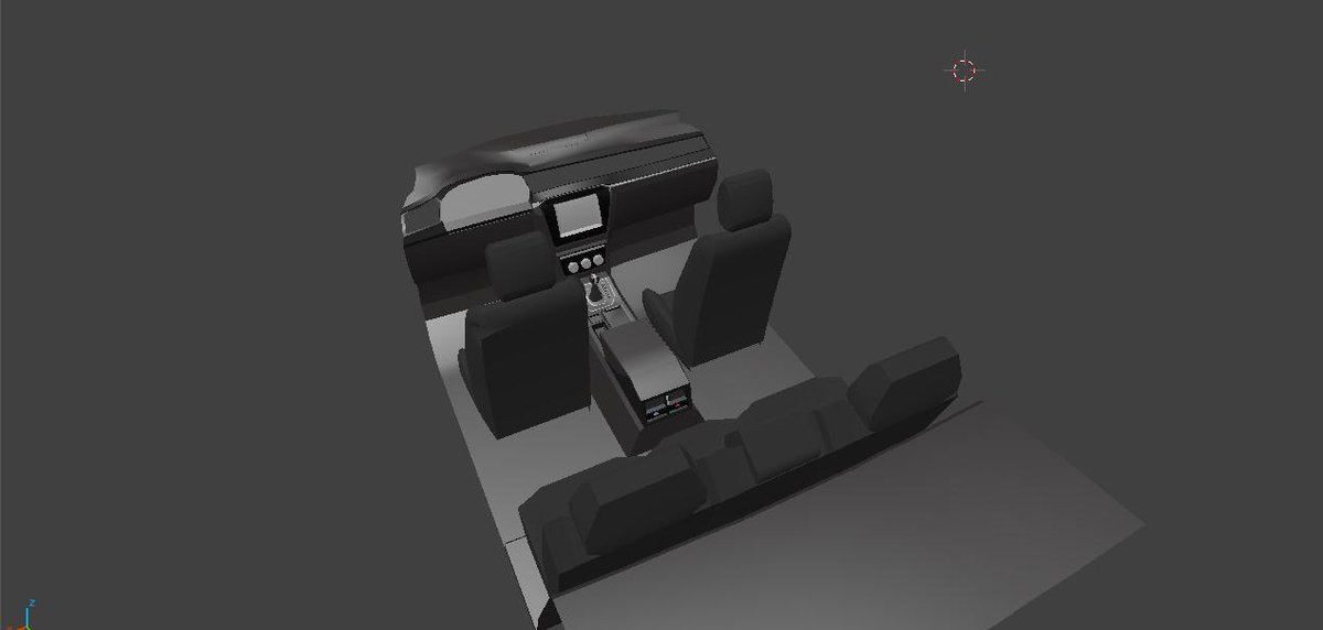 More progress. Seats are from one of <a href="/itzt_/">Ty</a> 's apex. (sorry for ping boss :u ) And also some textures. #Blender3d #RobloxDev