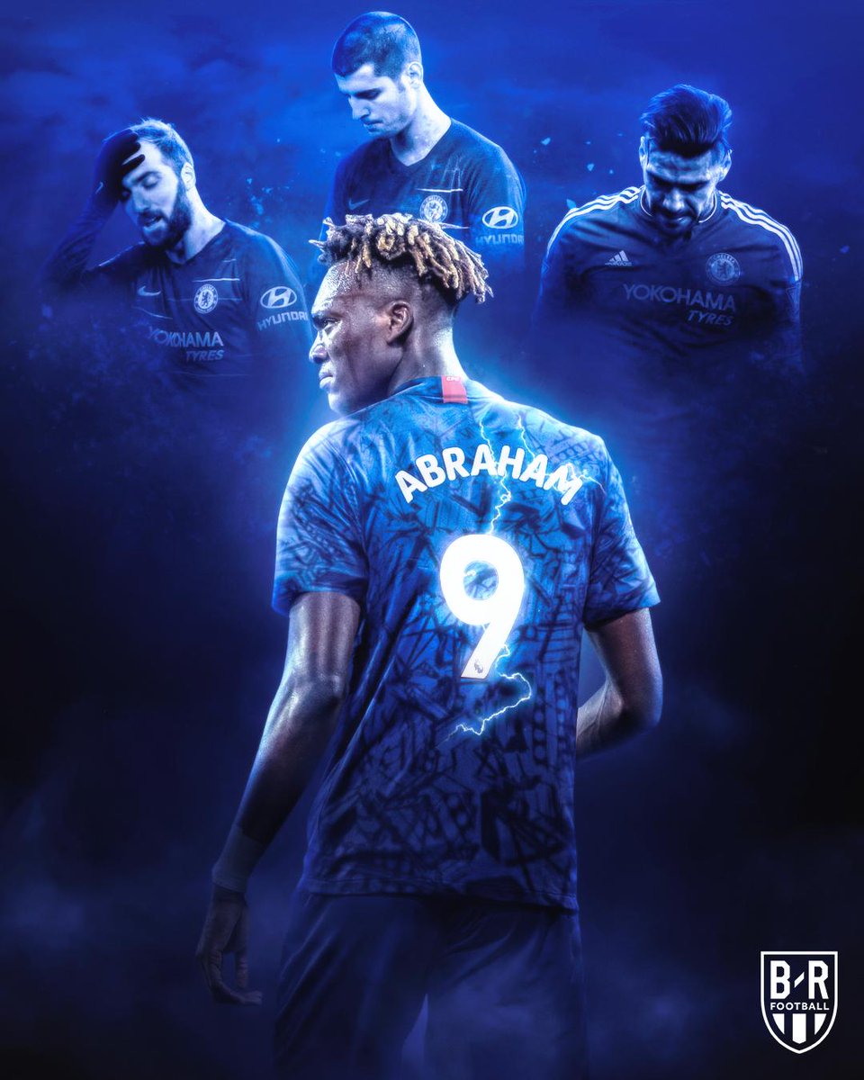 brfootball's tweet photo. Chelsea's new no. 9 has his first goal for the club 🔵 https://t.co/E8sfbO7Ti0