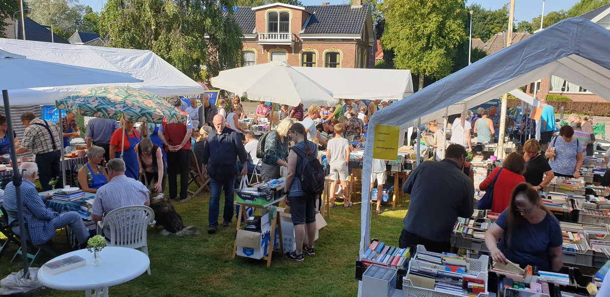 Fantastische dag voor de boekenmarkt in Bierum!
@NLSoroptimist #soroptimist