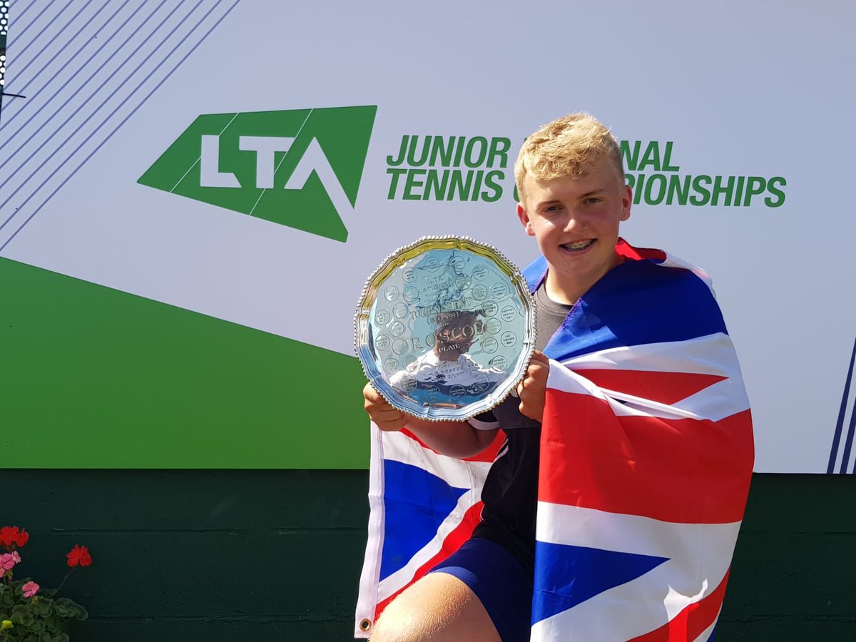 Congratulations <a href="/BlaydesBilly/">Billy Blaydes</a> winning u16 national championships <a href="/CumbriaTennis/">Cumbria Tennis</a> <a href="/BoltonTeam/">Bolton Arena Tennis Academy</a> #OwnIt