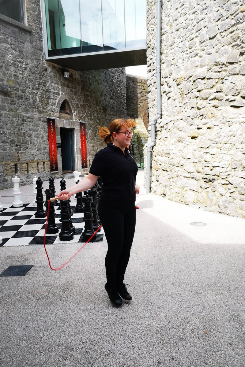 AthloneAT's tweet photo. Our visitors are enjoying the Traditional Game Day at Athlone Castle!
@nationalheritageweek @athloneie @irelandsancienteast @IRLHHeartlands #athlone #heartofit #visitwestmeath #athlonecastle #Heritageweek @Wmeathheritge #heritageweek2019 #pasttimes #games #funinthemuseum https://t.co/8OudcHoYE9