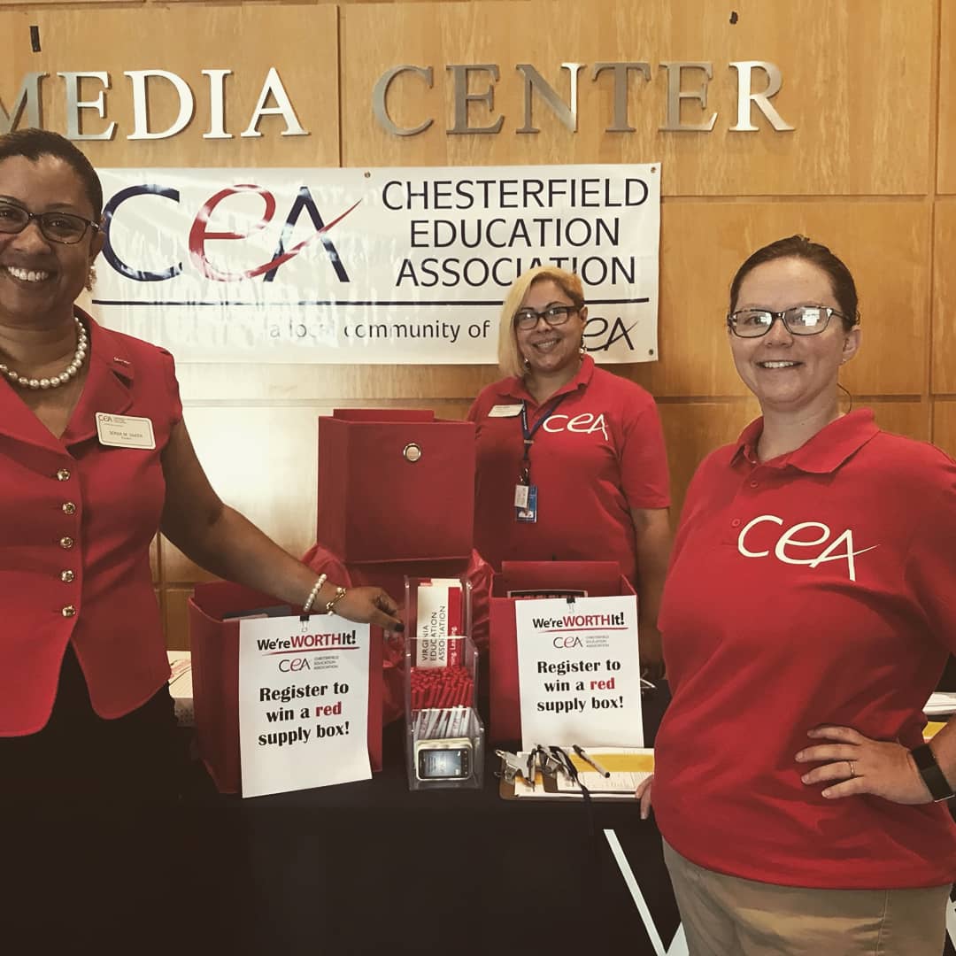 ChesterfieldEa's tweet photo. @ChesterfieldEa week At-A-Glance: CEA Fund completed 22 candidate interviews while new educators are welcomed and joining our Union! #VEA4Kids #StickWithTheUnion #Wehadcoffeeforthemtoo #strongerpublicschools2020 https://t.co/jmMsIgpxGG