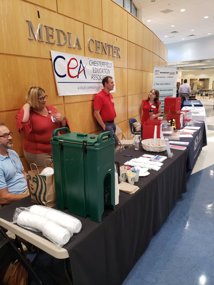 ChesterfieldEa's tweet photo. @ChesterfieldEa week At-A-Glance: CEA Fund completed 22 candidate interviews while new educators are welcomed and joining our Union! #VEA4Kids #StickWithTheUnion #Wehadcoffeeforthemtoo #strongerpublicschools2020 https://t.co/jmMsIgpxGG