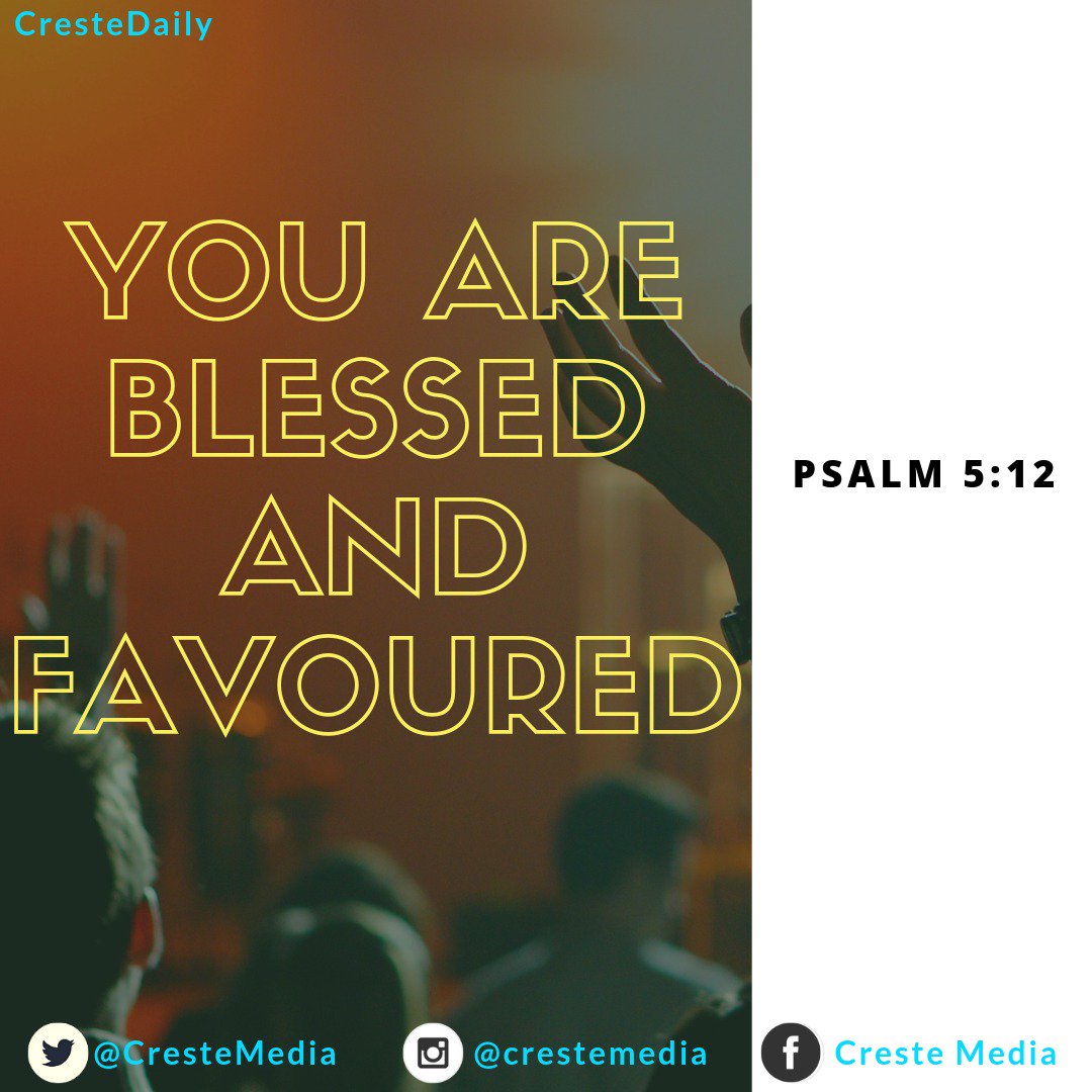 CresteMedia's tweet photo. Hi there! You are blessed and favoured by God Almighty. You will be favoured wherever you go and everything you do will prosper in the name of Jesus, AMEN!
#CresteDaily #SaturdayThoughts #Blessings #blessed #SaturdayMorning #crestemedia #letsgrowtogether #twitterforGod https://t.co/CYDYeOICfI